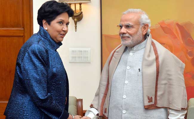 PepsiCo Chairperson, CEO Indra Nooyi Meets Prime Minister Narendra Modi