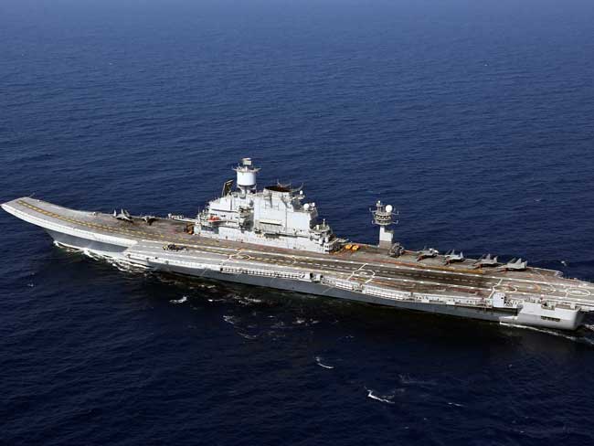 INS Vikramaditya, India's Largest Naval Ship, Arrives In Sri Lanka