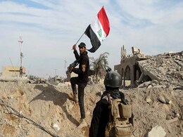 Iraqi Forces Raise Flag Above Government Complex In Ramadi Iraqi Forces Raise Flag Above Government Complex In Ramadi