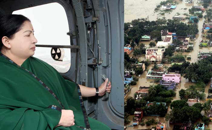 Jayalalithaa Seeks Additional Rice, Kerosene For Rain-Hit People in Tamil Nadu