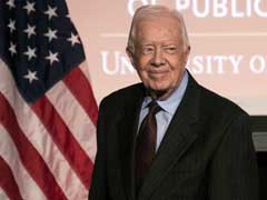 Jimmy Carter, Late For Service After Grandson Dies