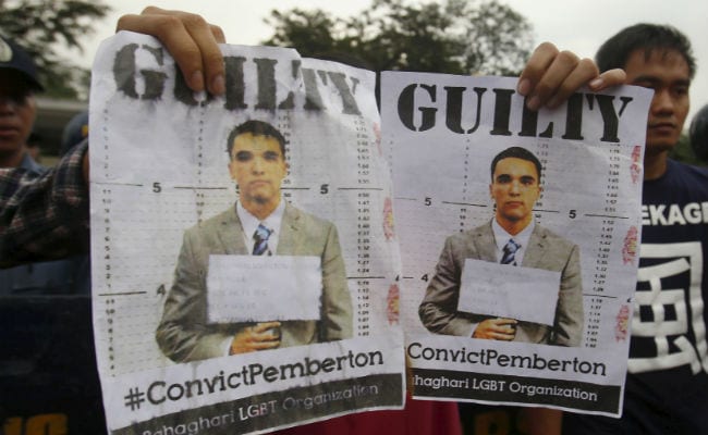US Marine Jailed in Philippines for Killing Transgender Woman