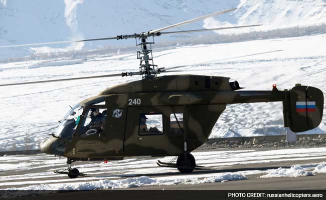 Hindustan Aeronautics Ties Up For Manufacturing Russian Kamov Helicopters