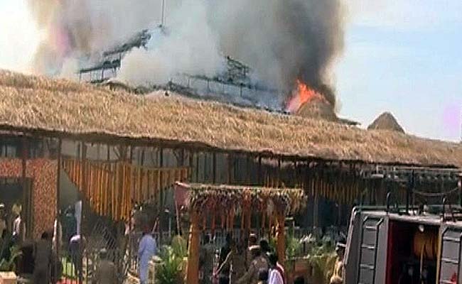 Fire Breaks Out At K Chandrasekhar Rao's Rs 7-Crore 'Yagna' in Telangana