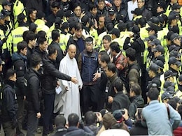 Police Detain South Korean Union Head Over Violent Protests Police Detain South Korean Union Head Over Violent Protests