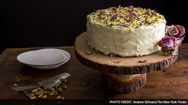 A Creamy Layer Cake Inspired by India