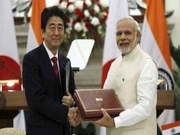 PM Modi, Japan's Shinzo Abe Put Bullet Train, Nuclear Deal On Track PM Modi, Japan's Shinzo Abe Put Bullet Train, Nuclear Deal On Track