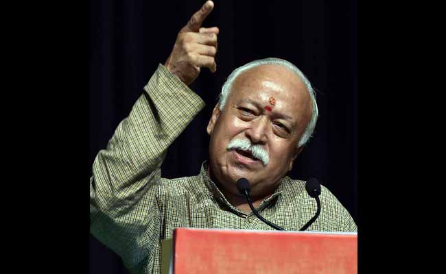 'Work Of RSS Is A Continuous Process', Says Mohan Bhagwat
