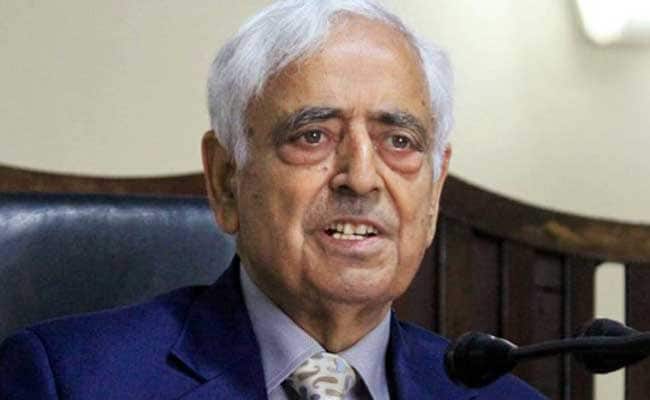 Mufti Mohammad Sayeed Sick, Being Monitored By Experts: AIIMS
