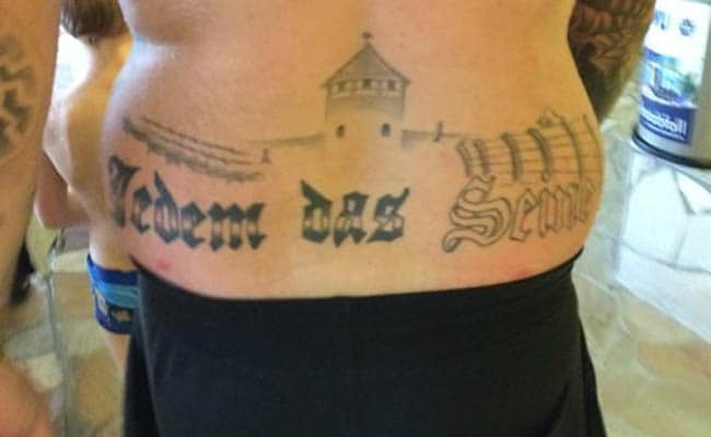 German Politician Gets Suspended Sentence For Nazi Tattoo