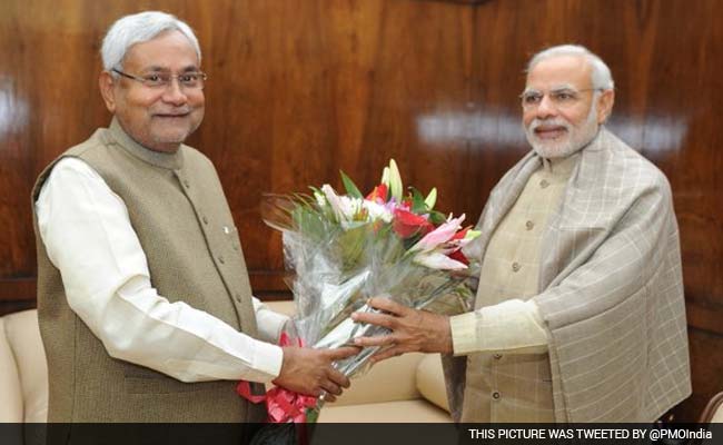 Nitish Kumar Meets President, PM Modi On First Visit After Election Win