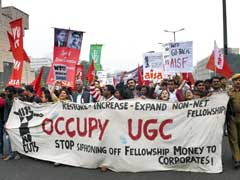'Occupy UGC' Protesters March To Parliament, 150 Detained