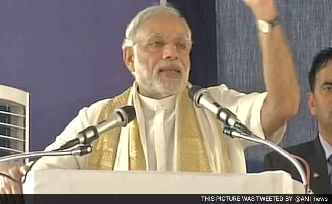 प्रधानमंत्री नरेंद्र मोदी बोले, 'बाधा, विनाश और विध्वंस' है कांग्रेस का नारा