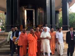 PM Modi Visits Sivagiri Mutt In Varkala, Pays Tribute To Narayana Guru