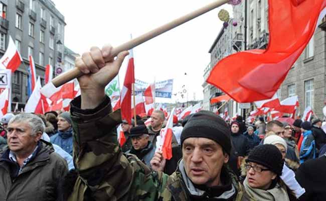 Thousands March In Support Of Poland's New Government