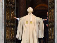 Pope Francis Opens St Peter's Holy Door To Launch Catholic Jubilee