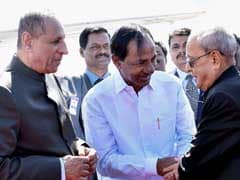 President Pranab Mukherjee Leaves For Delhi After 14-Day Southern Sojourn