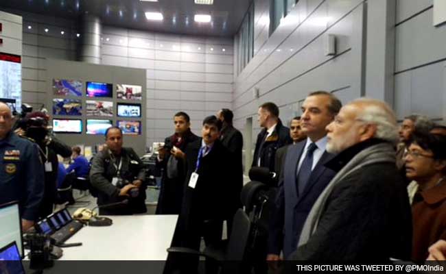 Prime Minister Narendra Modi Visits Russian Crisis Management Centre