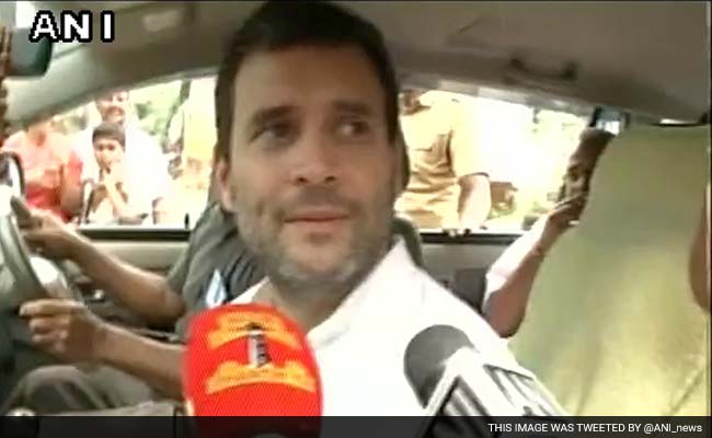 Rahul Gandhi Visits Rain-Hit Puducherry, Says 'Not The Time For Politics'