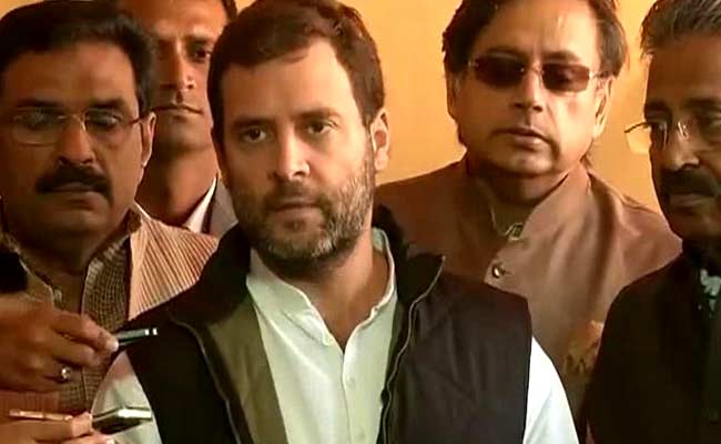 Rahul Gandhi Assures His Support to Jyoti's Parents on Juvenile Justice Bill