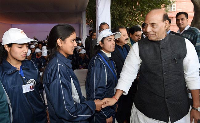 Home Minister Rajnath Singh Urges Youth To Spread Message Of Patriotism