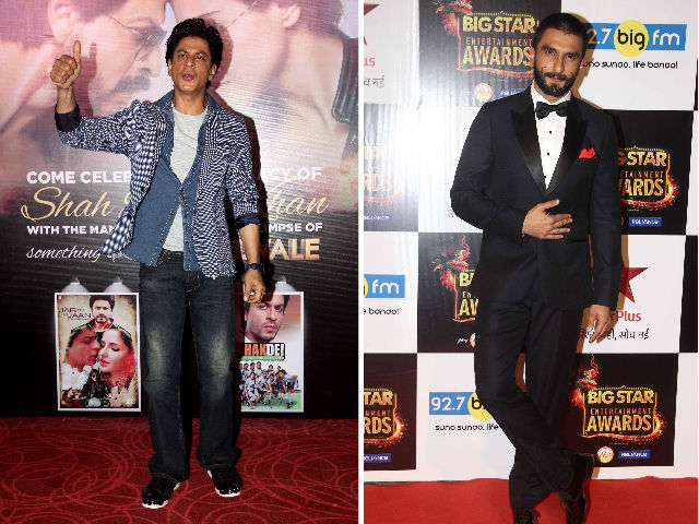 Ranveer Singh is 'Not Competing' With Shah Rukh Khan