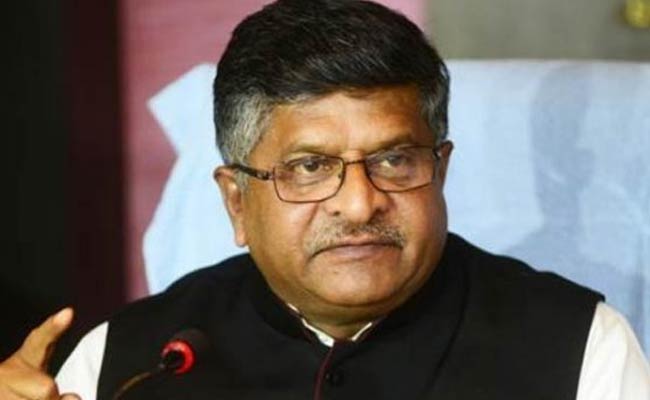 Union Minister Ravi Shankar Prasad To Address Harvard India Meet