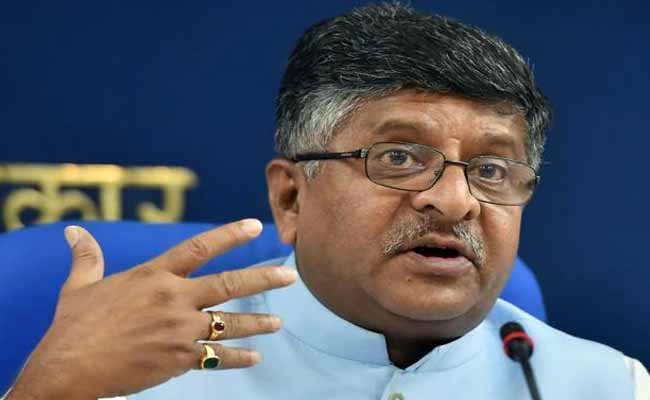 Open To Pilot Of Google, Microsoft, New Tech Projects: Ravi Shankar Prasad