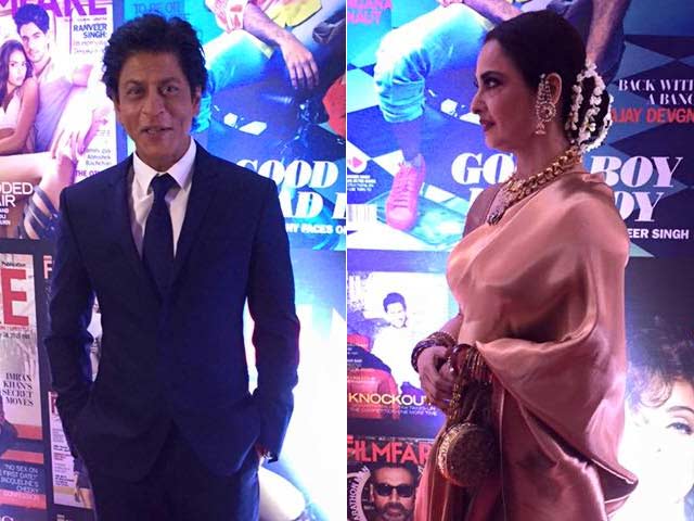 Shah Rukh Khan's Hilarious Exchange With Rekha Will Leave You ROFL