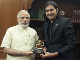 PM Modi Launches Ricky Kej's New Album in Paris PM Modi Launches Ricky Kej's New Album in Paris