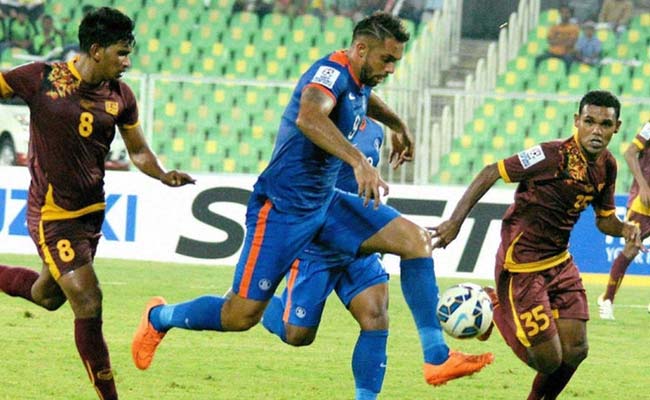 सैफ चैंपियनशिप : रॉबिन के दो गोल से भारत ने श्रीलंका को हराया