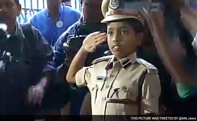 Thalassemic Boy's Dream Of Becoming Top Cop Comes True