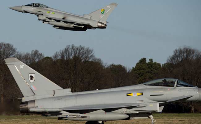 Britain Launches Jets Against Unidentified Aircraft For Second Day