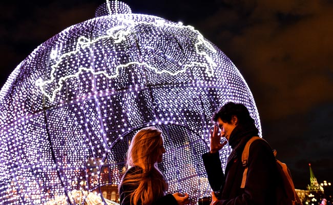 Russian Firms Tone Down Holiday Cheer As Crisis Bites