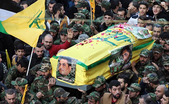 Hezbollah Readies Beirut Funeral For Militant Dead In Damascus Air Raid