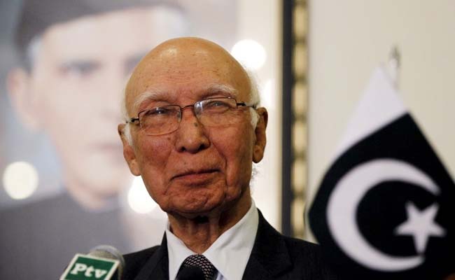 Pak 'Cooperating Closely' With India On Pathankot Probe: Sartaj Aziz