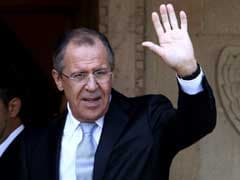 Russia's Sergei Lavrov To Meet Turkey's Mevlut Cavusoglu Today: Reports
