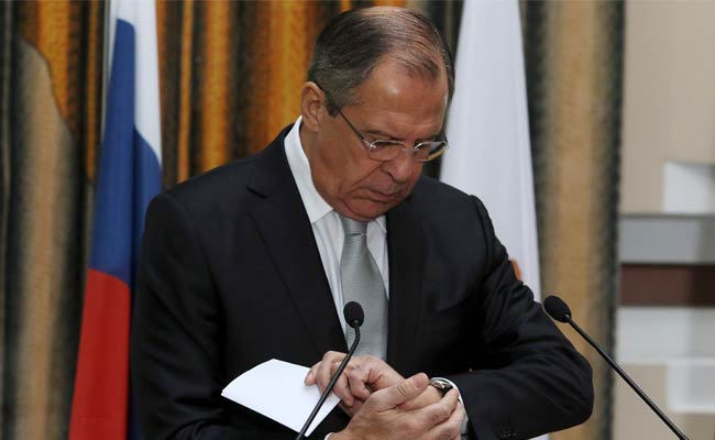 Russian Foreign Minister Says Will Not Refuse to Meet Turkish Counterpart