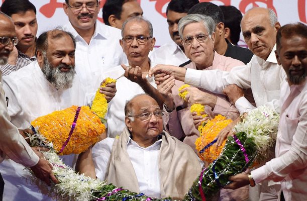 Political Rivals, Uddhav and Raj Thackeray, Share Stage on Sharad Pawar's Birthday