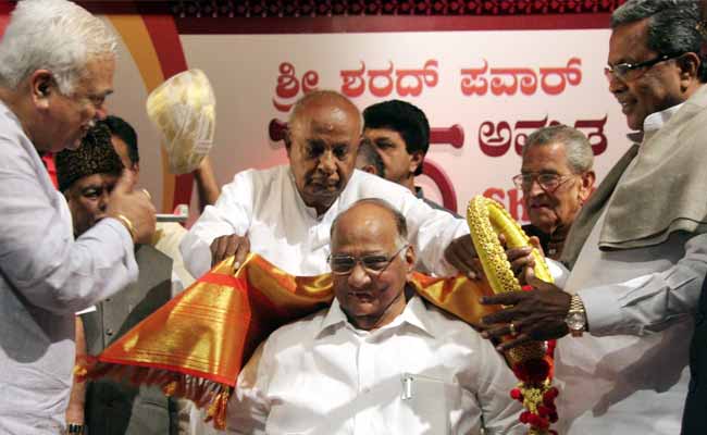 Rail Activist Bipin Gandhi Demands Bharat Ratna For Sharad Pawar