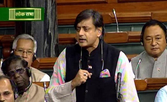 Onus Of Running Parliament Smoothly On Govt As Well: Shashi Tharoor
