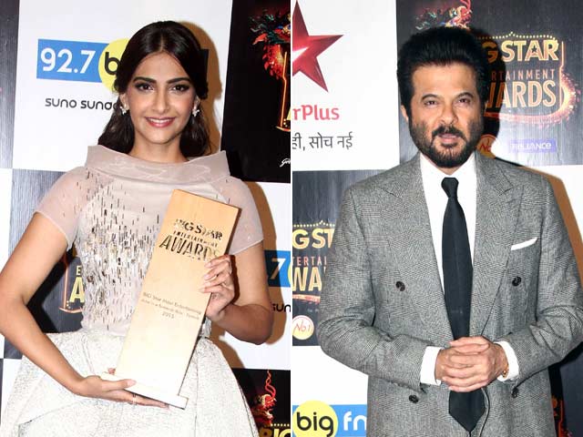 Sonam Wins Award, Anil Kapoor Says, 'There's Competition at Home'