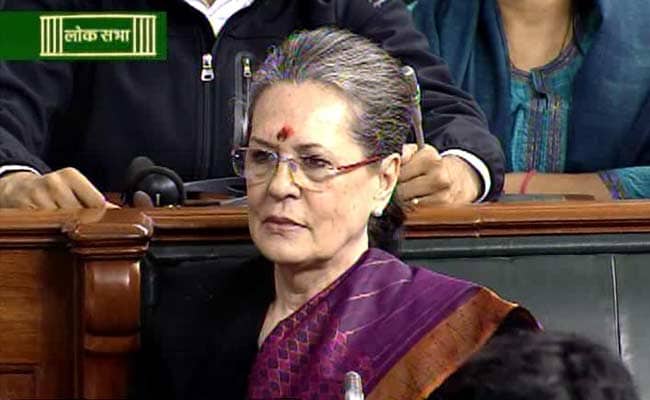 Birthday Wishes For Sonia Gandhi As Government Firefights In Parliament