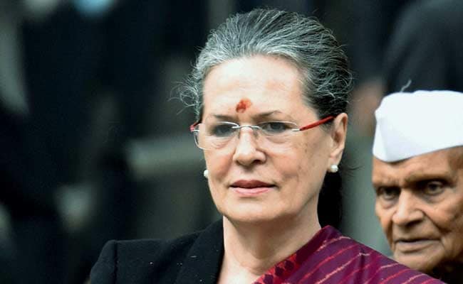 Sonia Gandhi Pays Homage To Dr BR Ambedkar