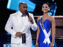 Tongue In Cheek, Miss Universe Host Says 'Merry Easter'