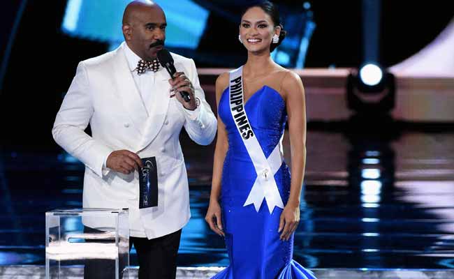 Tongue In Cheek, Miss Universe Host Says 'Merry Easter'