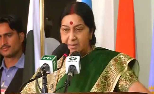 Sushma Swaraj To Make A Statement In Parliament On Indo-Pak Developments