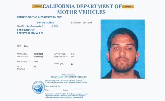 California Shooting Suspect Had Pakistan Passport: Officials