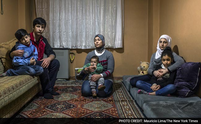 A Mosaic Of A Syrian Family's Flight