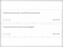 The Last Words We Sent Each Other The Last Words We Sent Each Other